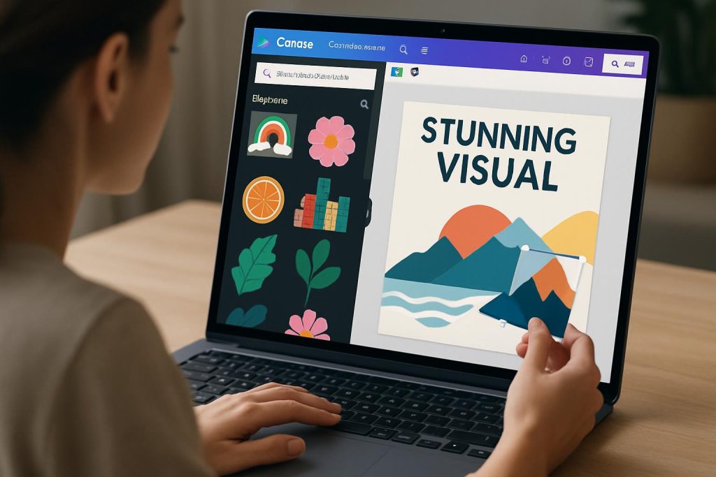 Generate stunning visuals with Canva AI design