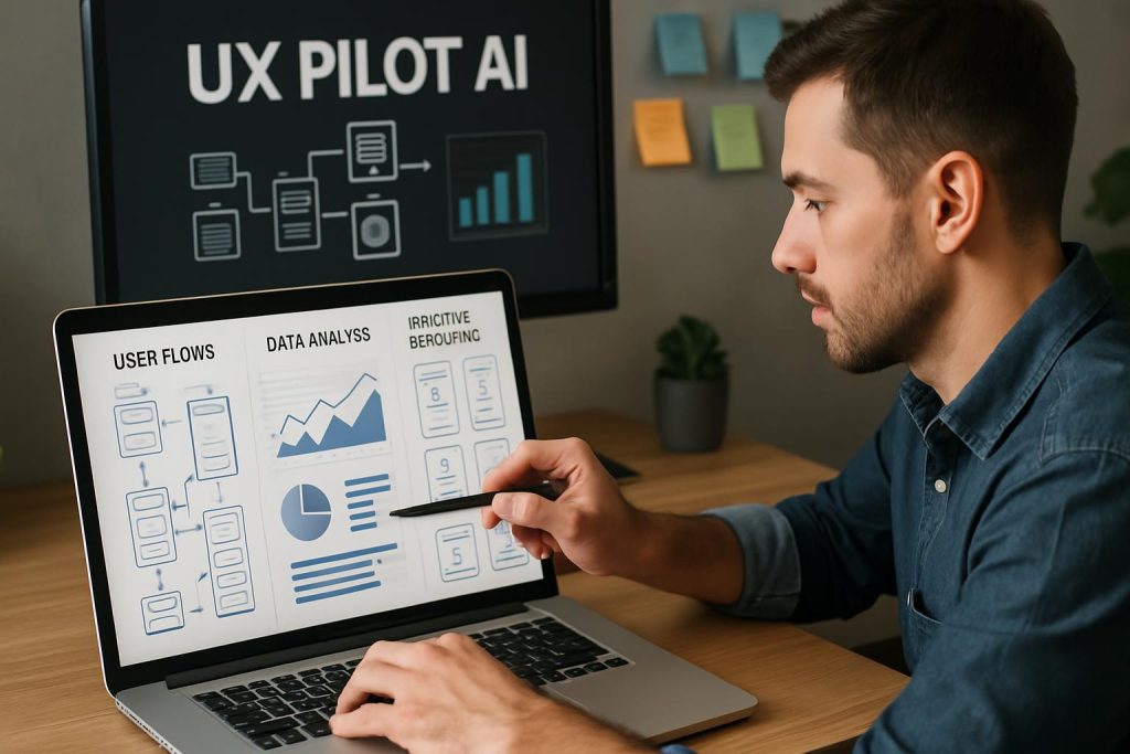 Optimize user flows with UX Pilot AI UX design