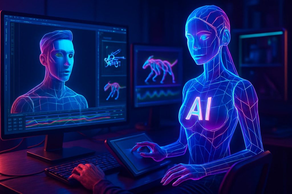 AI for 3D modeling & animation: bringing visions to life